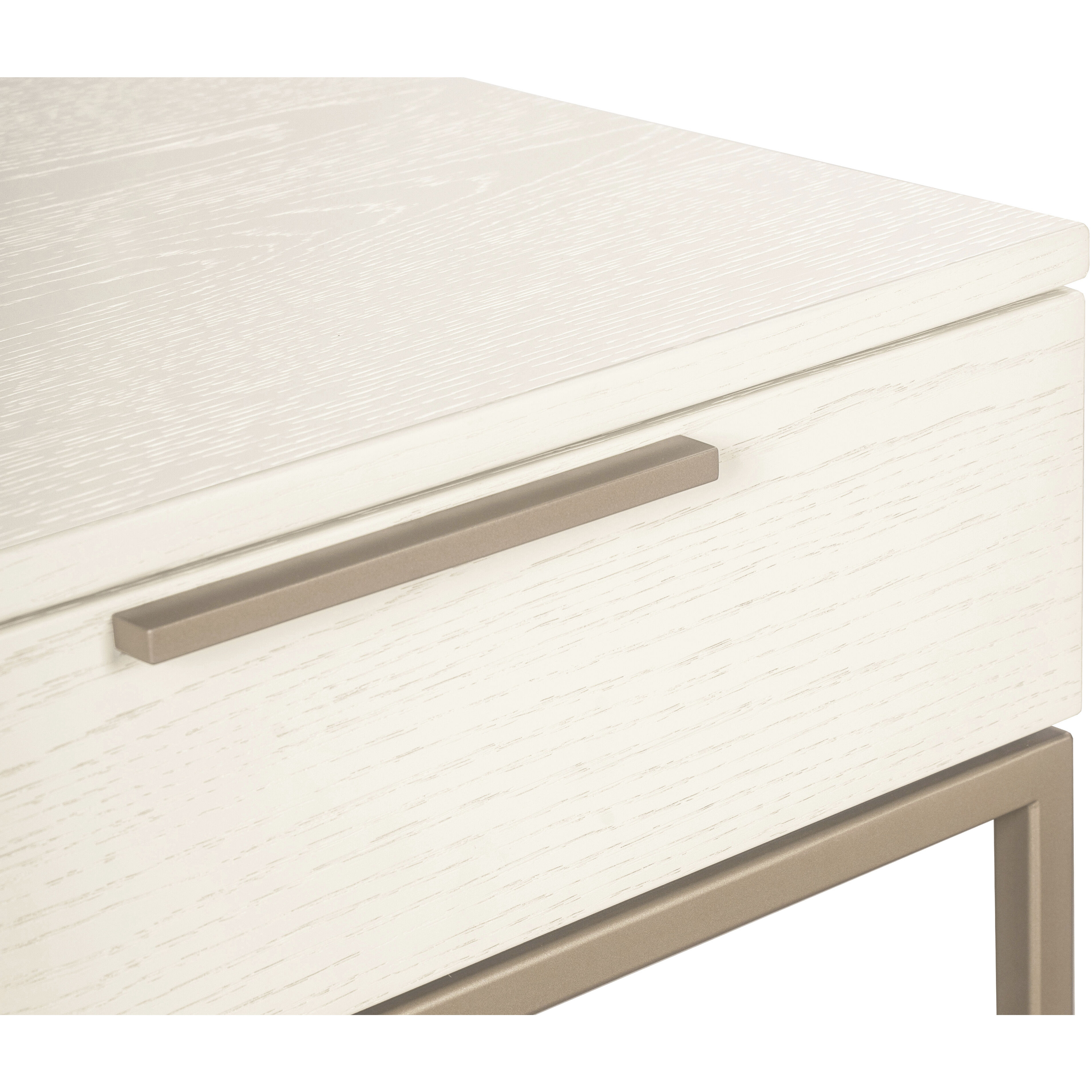 Rebel 63 X 17.75 inch Champagne Gold / Cream Console Table with Drawers